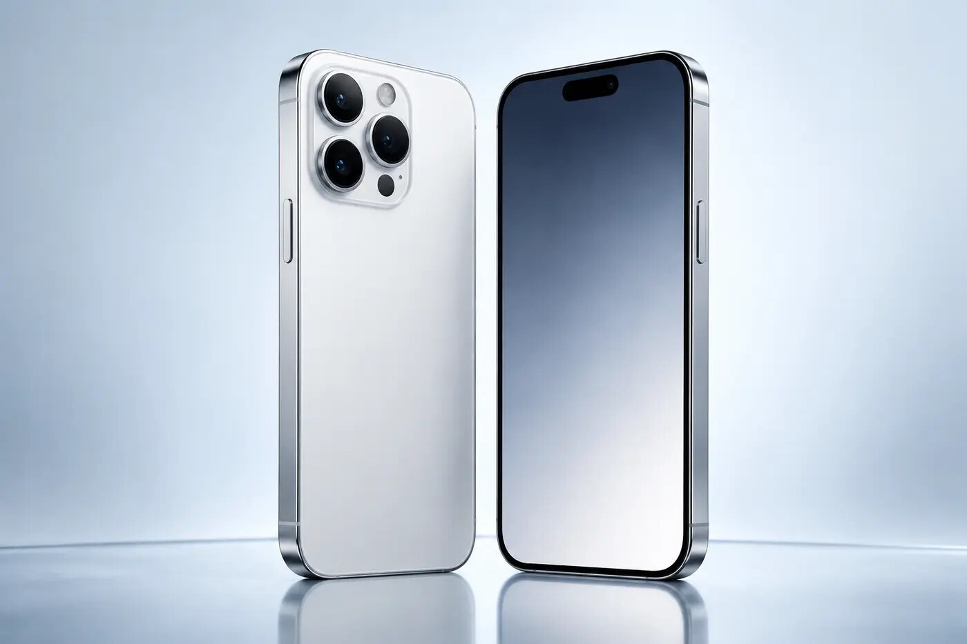 Premium modern smartphones displayed in a bright studio setting